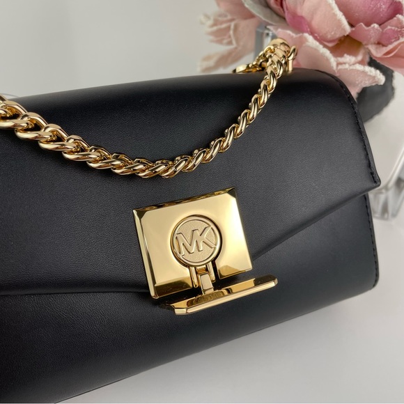 Michael Kors Bags Nwt Michael Kors Lita Small Leather Crossbody Bag